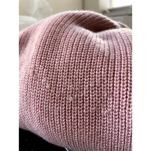 Aritzia Wilfred Pink Wool Blend Crew Neck Sweater Size Small - Picture 5 of 5